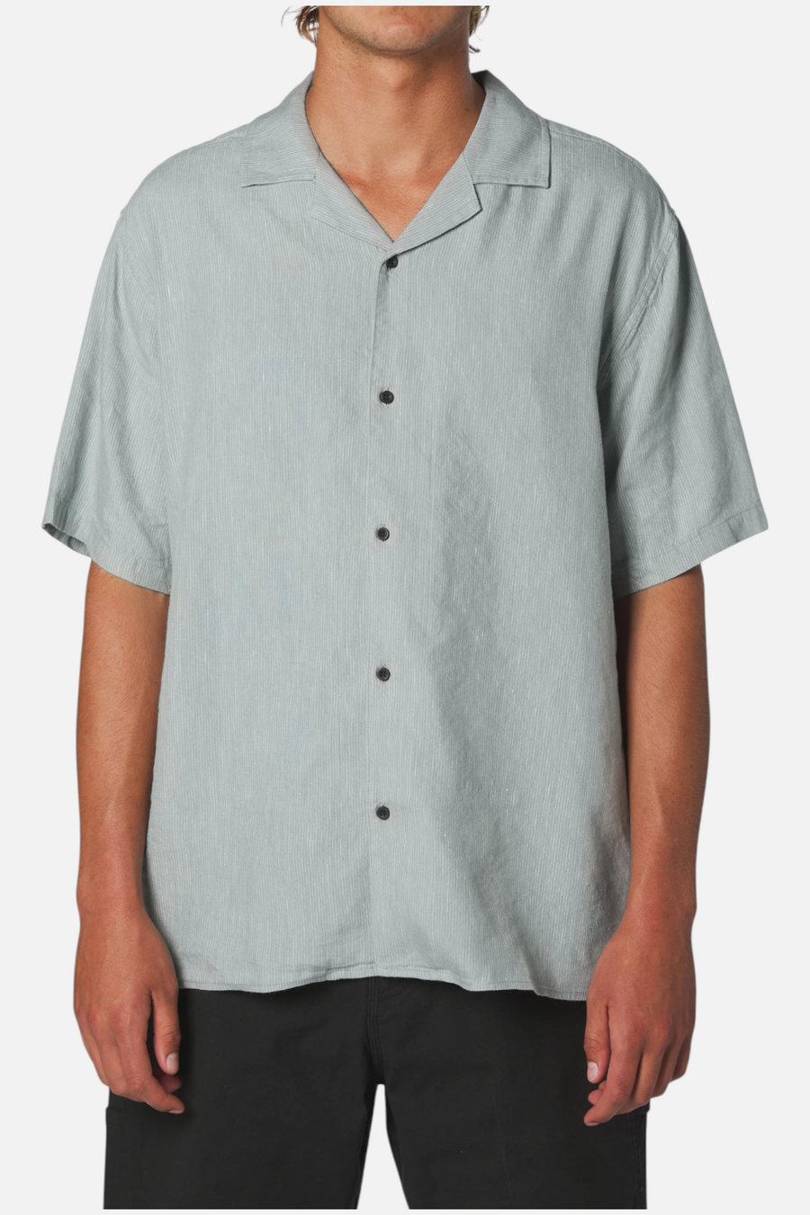 Katin Teller Stripe Shirt in Abyss – front view