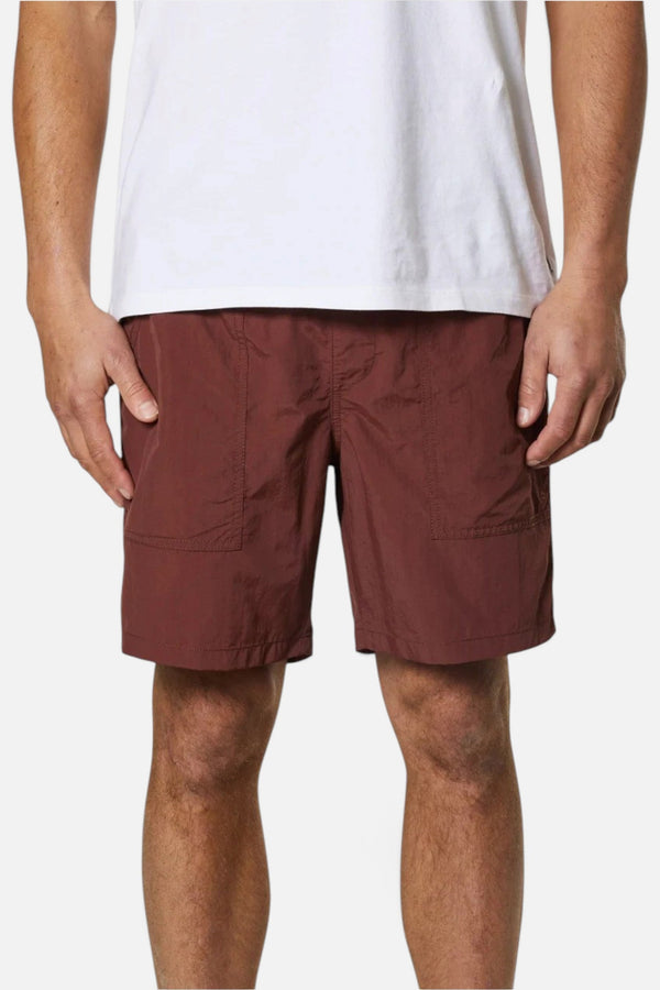 Katin Trails Nylon Short in Rum