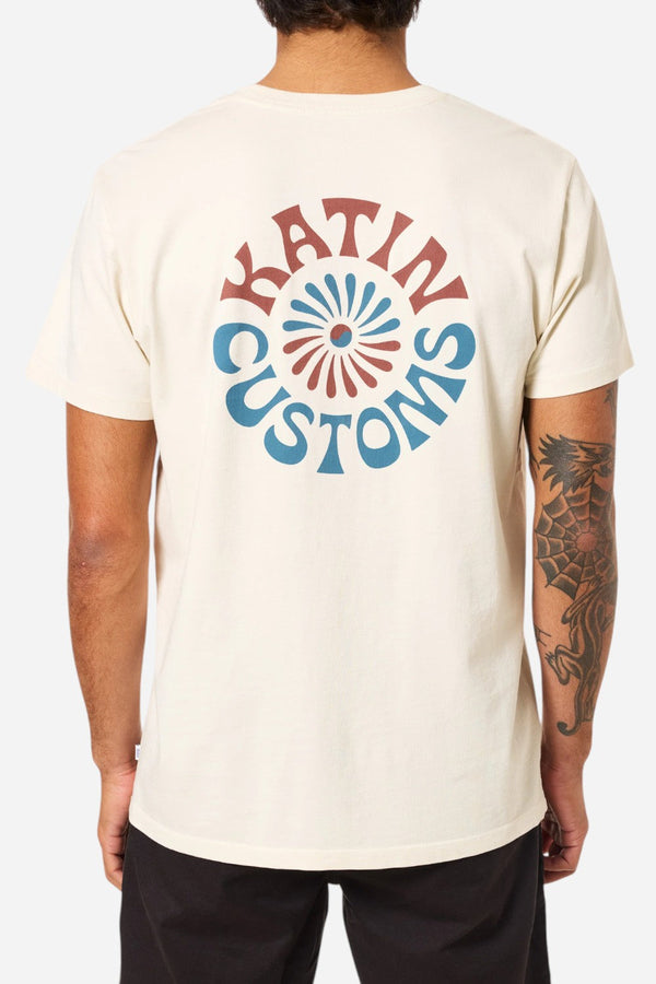 Katin Twirl Tee in Vintage White