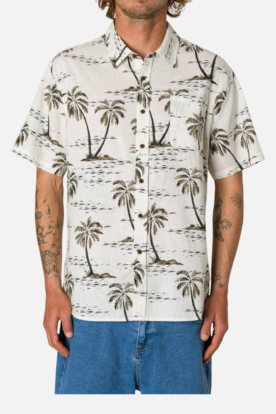 Katin Vincent Shirt in Vapor – on model