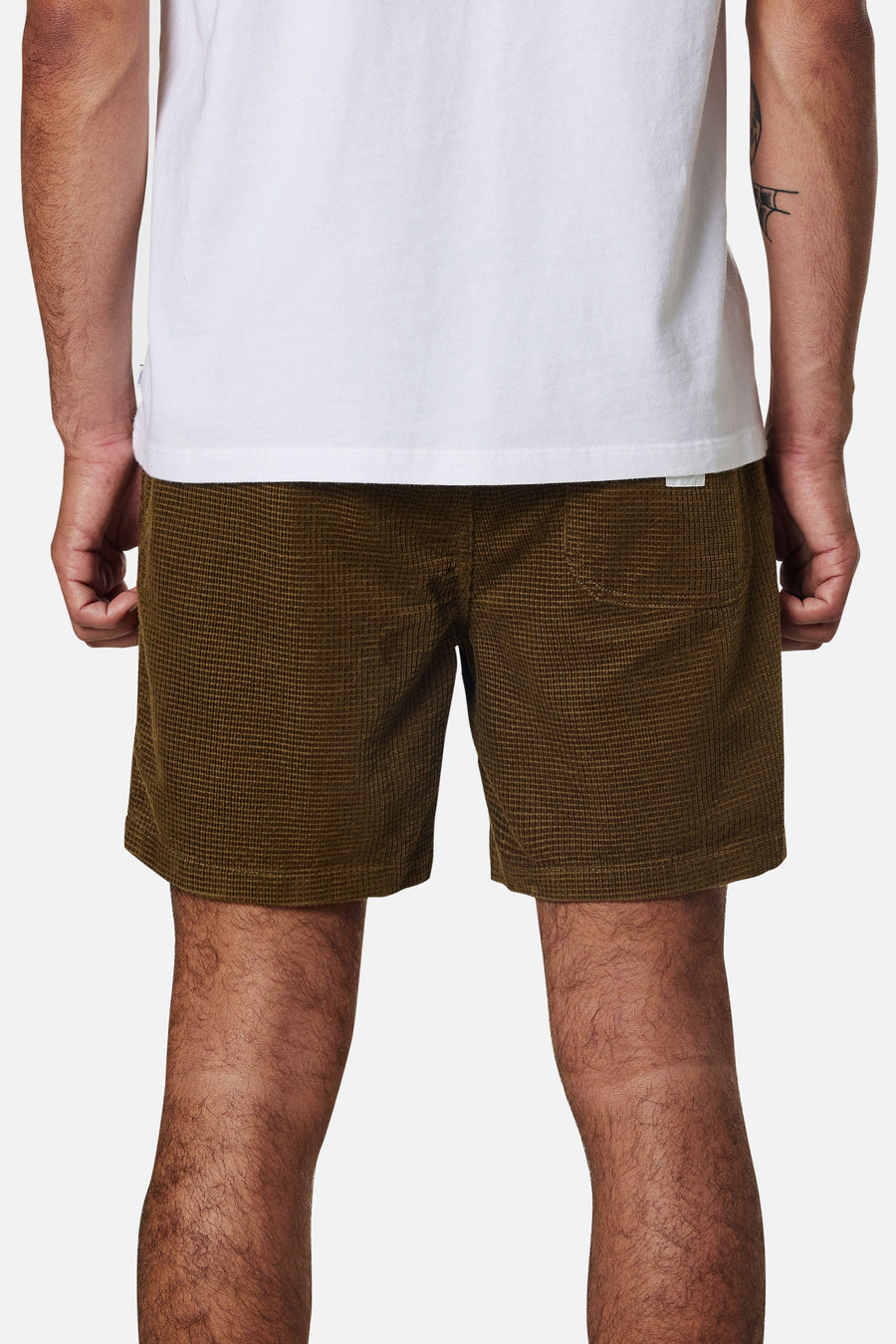 Katin Ward Short in Coffee – back view