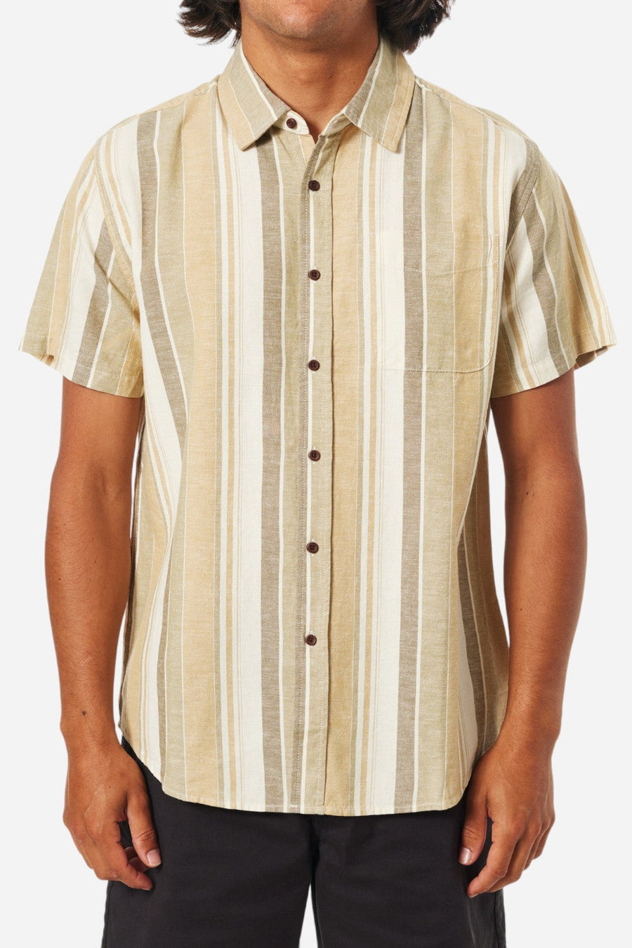 Katin York Shirt in Olive – front view