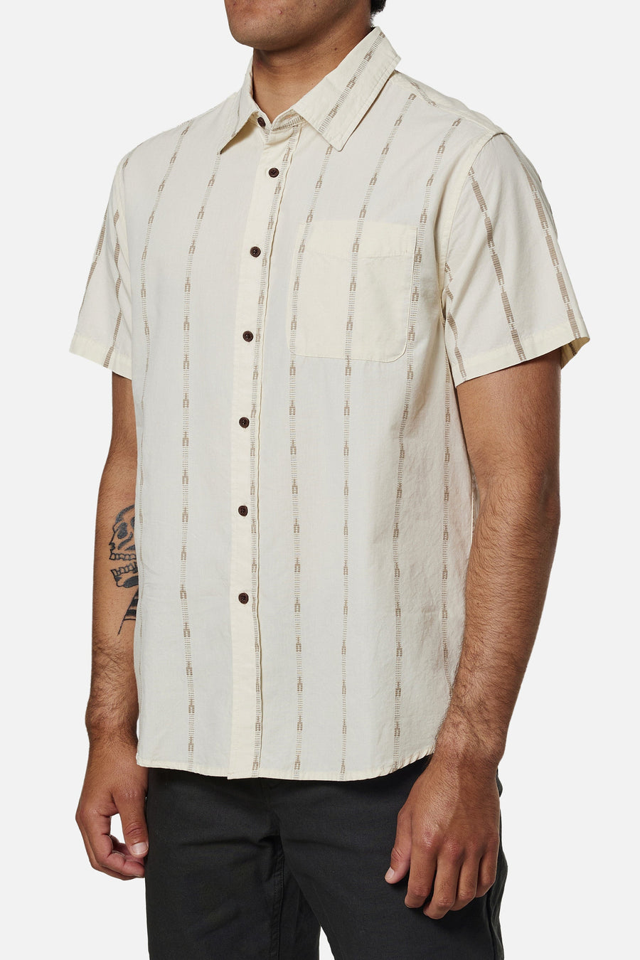Katin Zenith Shirt in Vintage White – back view