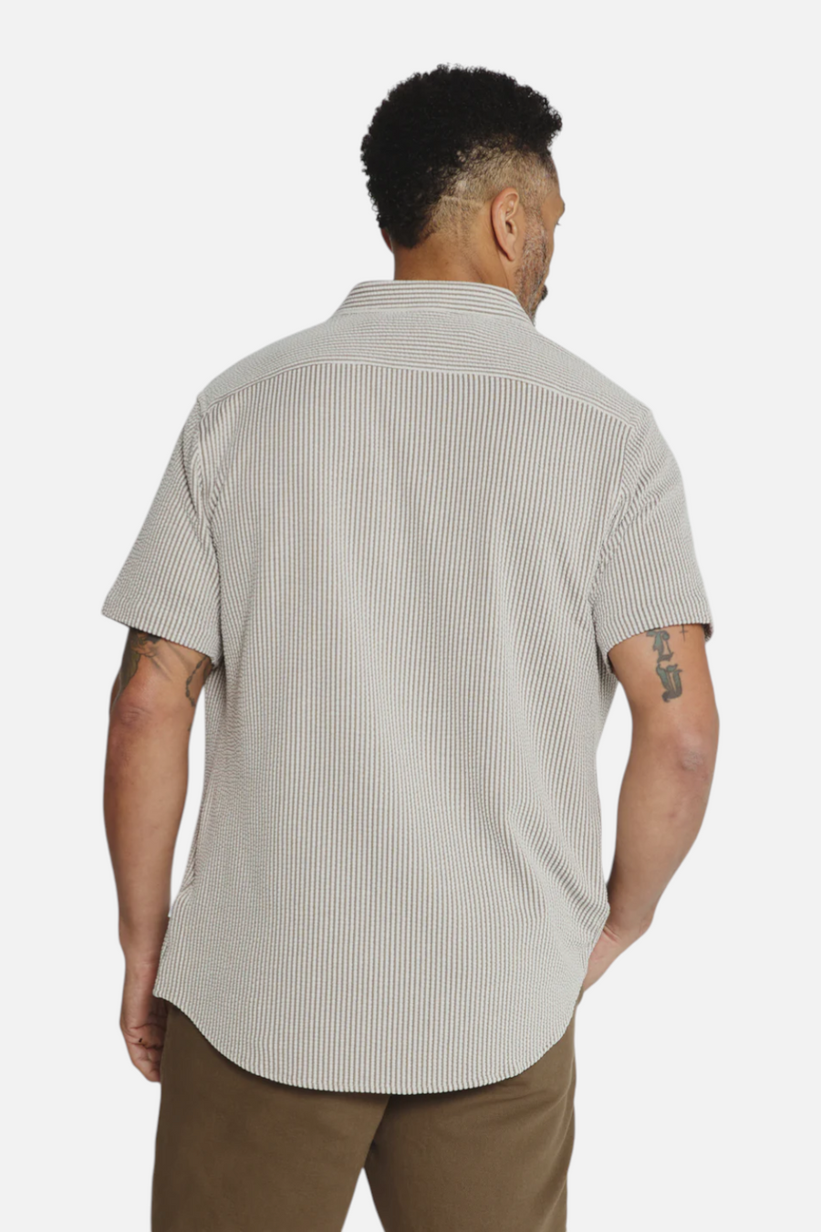 7 Diamonds Men's Keaton Short Sleeve in Steel Grey