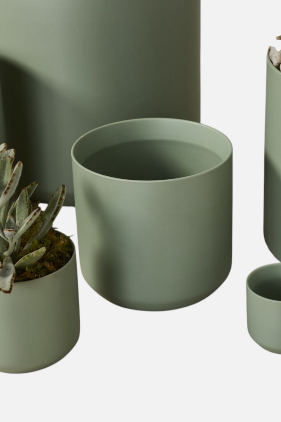 Accent Decor Kendall Pot in Dark Green - 4.75" X 4.5"