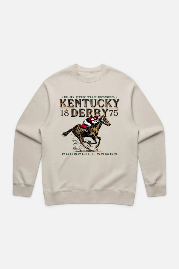 Kentucky Derby 152 "Big Stride" Tan Sweatshirt