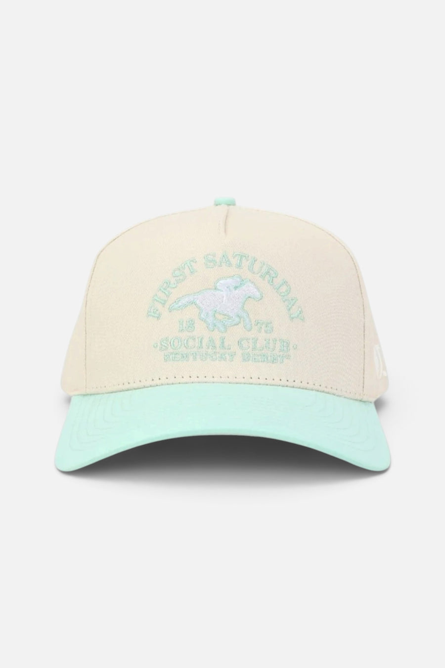 Kentucky Derby 152 First Saturday Teal Cap – back view