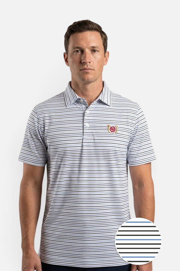 Kentucky Derby 152 Grandstand Stripe Polo