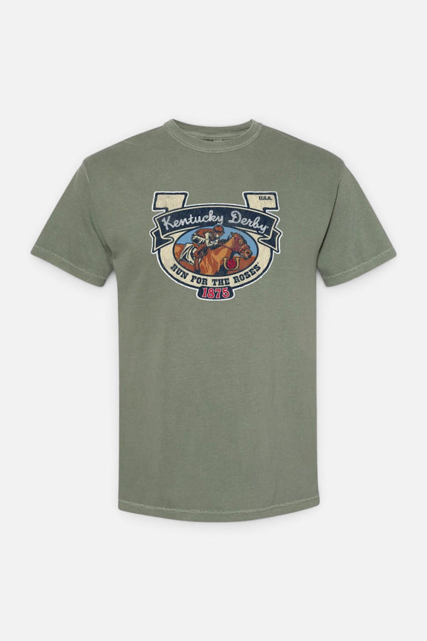 Kentucky Derby 152 "Horseshoe" Green Tee