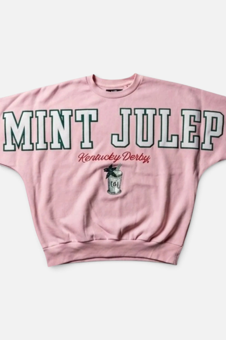 Kentucky Derby 152 "Mint Julep" Oversized Crewneck – back view