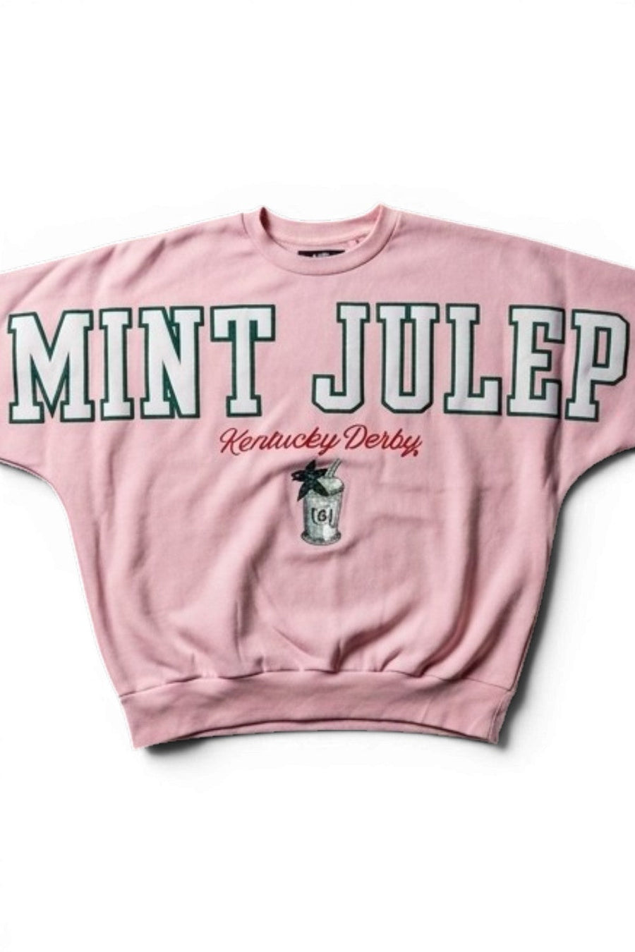 Kentucky Derby 152 "Mint Julep" Oversized Crewneck – back view