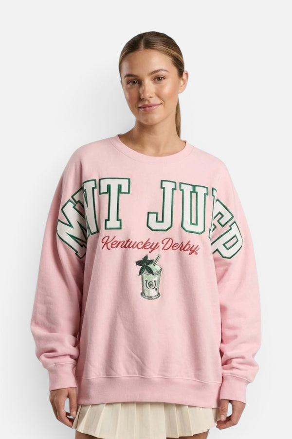 Kentucky Derby 152 "Mint Julep" Oversized Crewneck