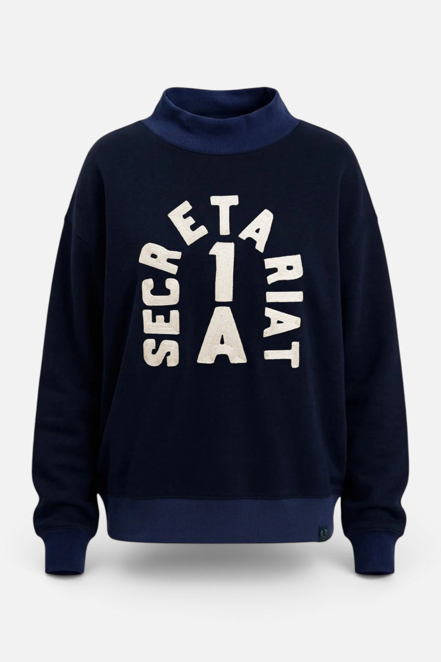 Kentucky Derby 152 Navy Secretariat 1A Mock Neck – back view