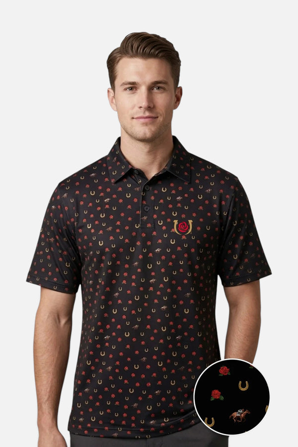 Kentucky Derby 152 Rose Noir Polo