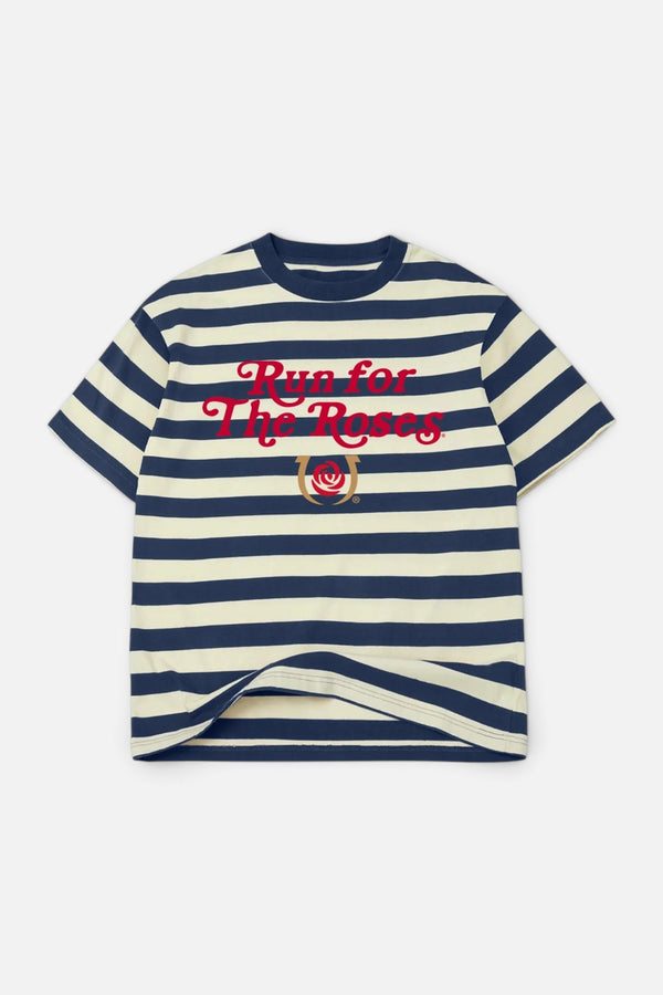 Kentucky Derby 152 Run For The Roses Striped Tee