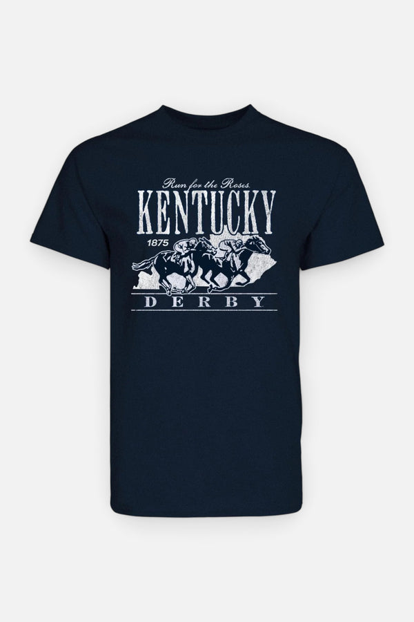 Kentucky Derby 152 State Seal Navy Tee
