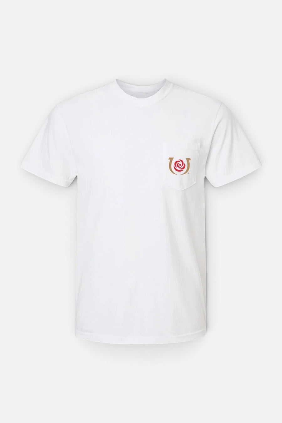 Kentucky Derby 152 "Talking Shop" White Tee – back view