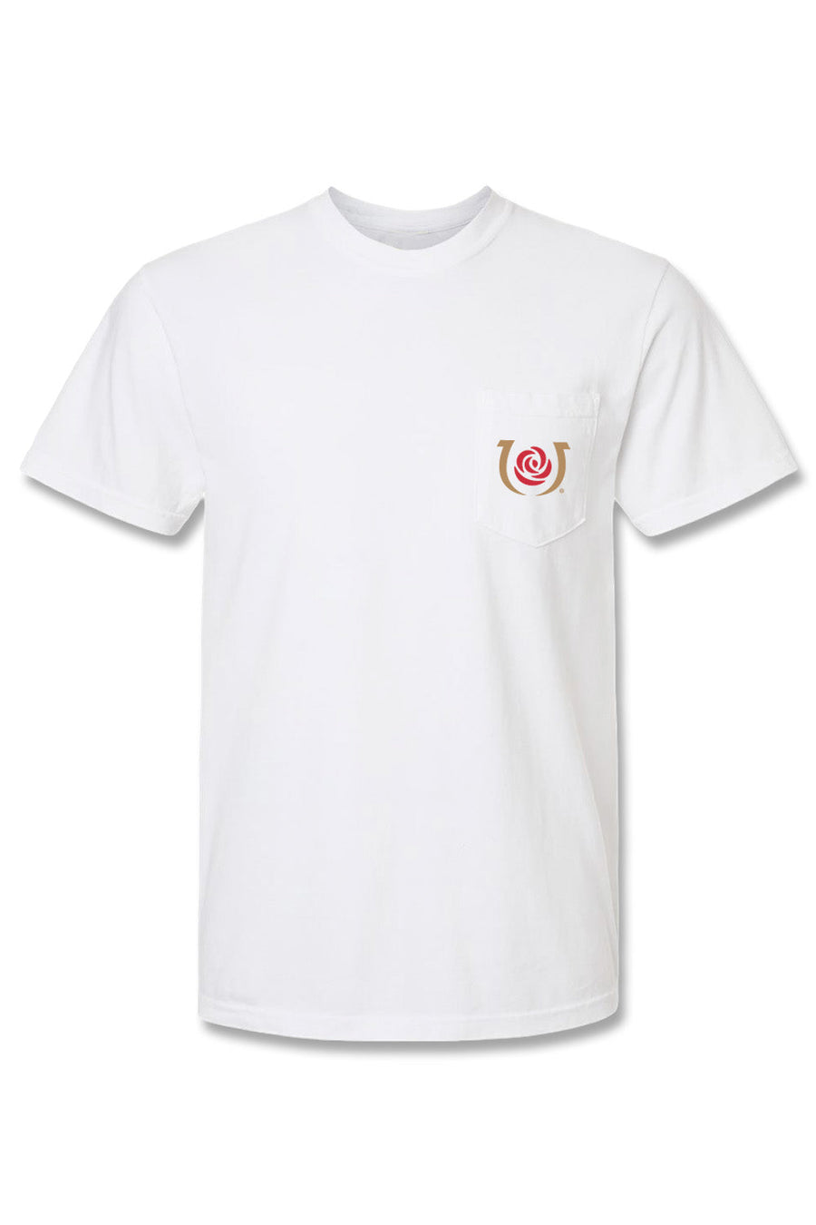 Kentucky Derby 152 "Talking Shop" White Tee – back view