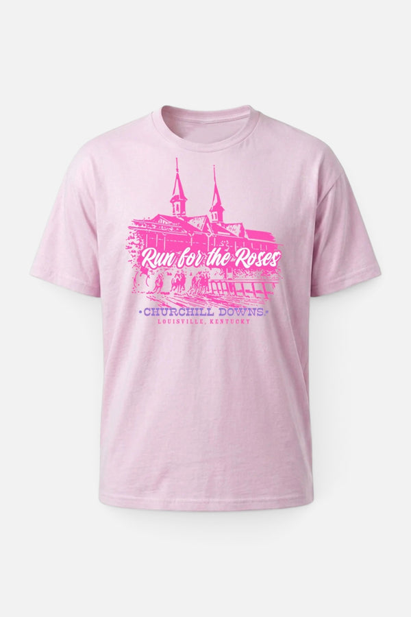 Kentucky Derby 152 Winning Margin Pink Tee