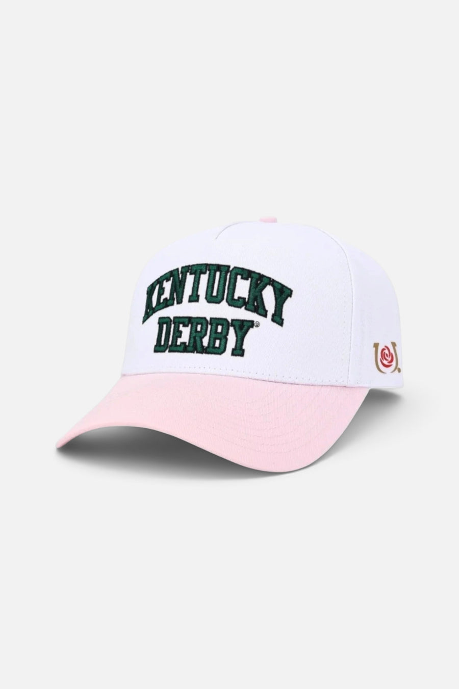Kentucky Derby 152 Yearbook Arch Pink Cap – front view