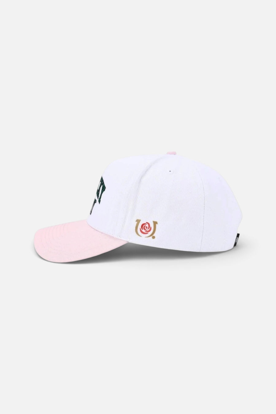 Kentucky Derby 152 Yearbook Arch Pink Cap – side view