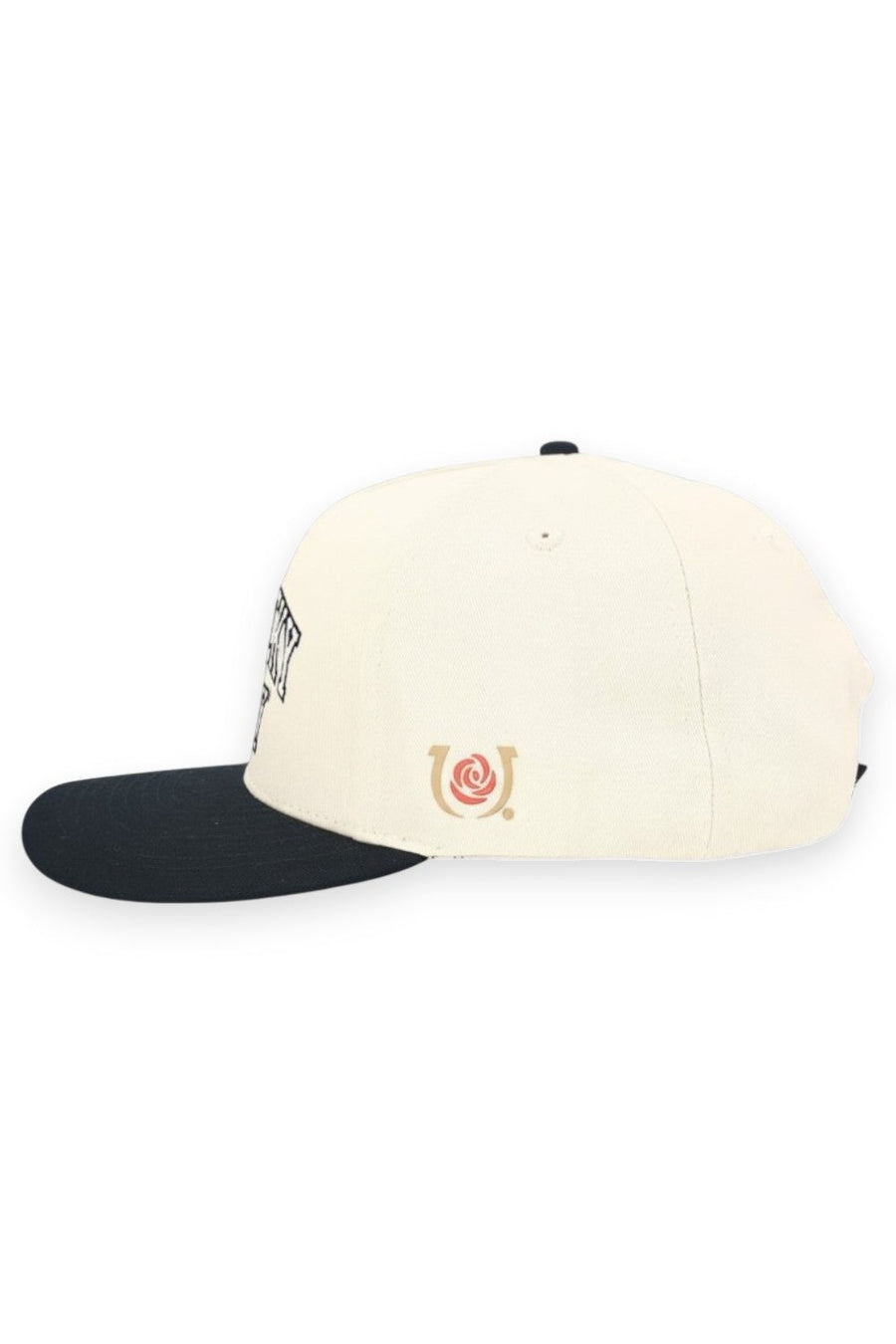 Kentucky Derby 152 Yearbook Arch Tan Cap – side view