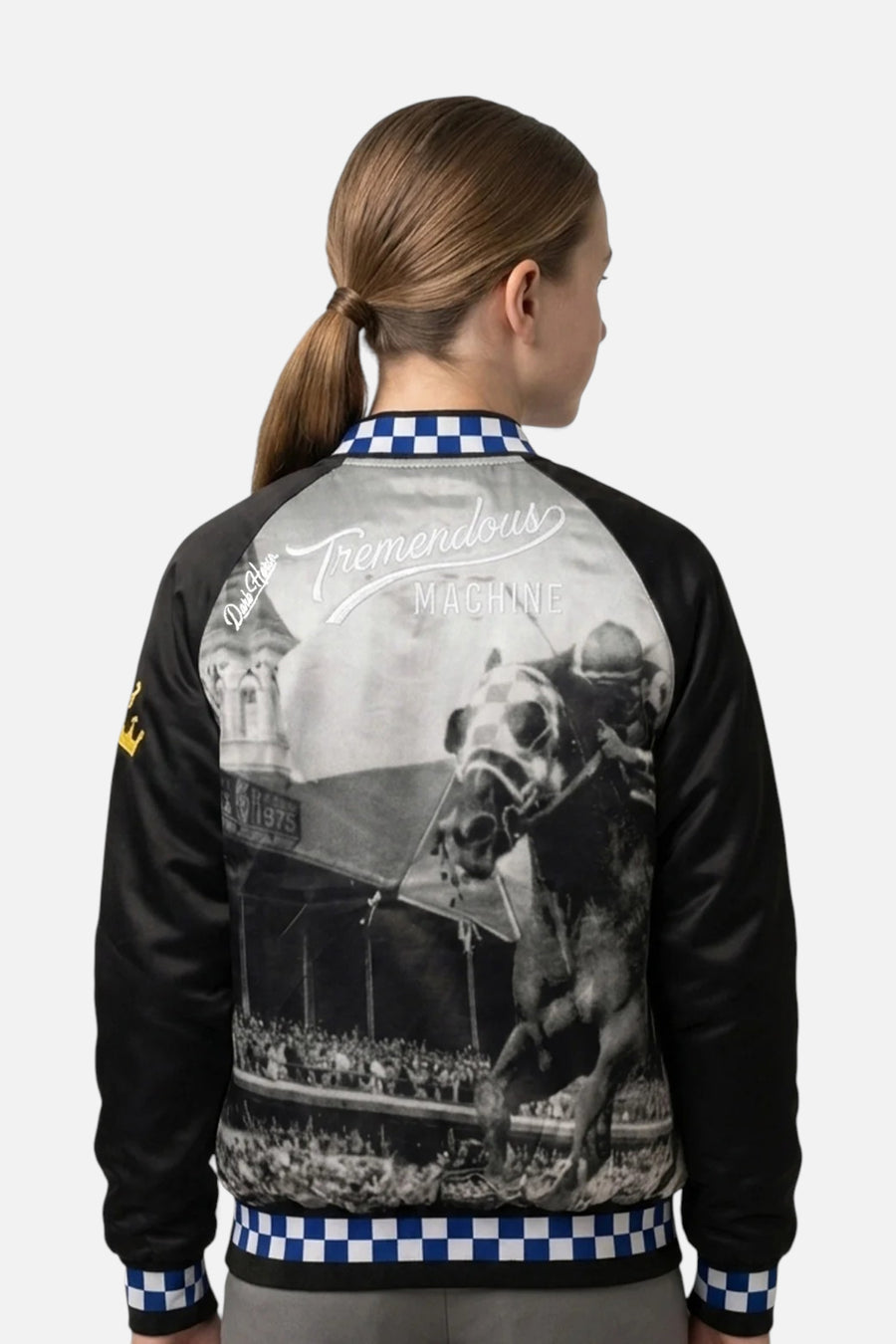 Kentucky Derby 152 Youth Secretariat 1A Satin Jacket – back view