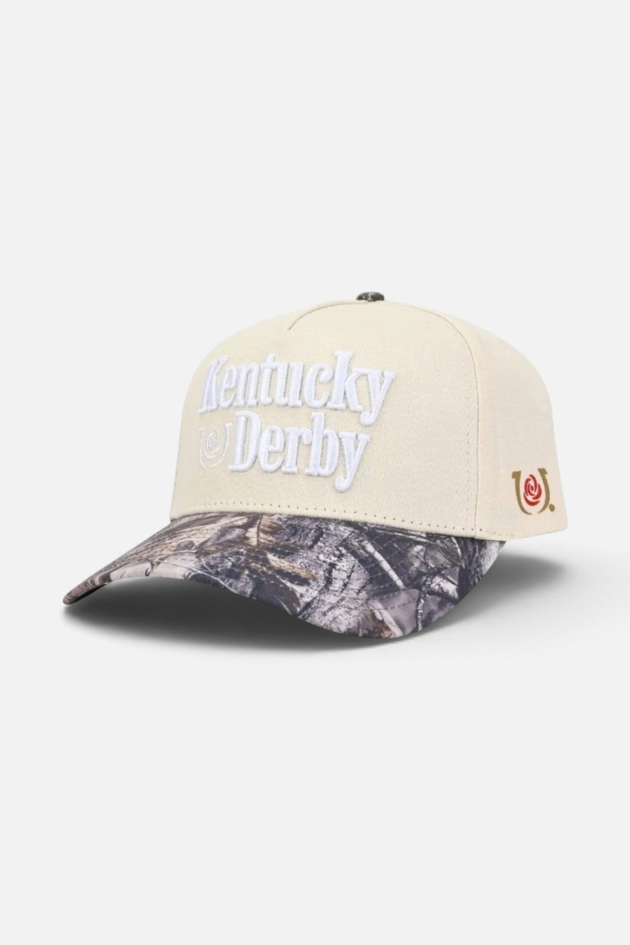 Kentucky Derby Pristine Camo Cap – side view