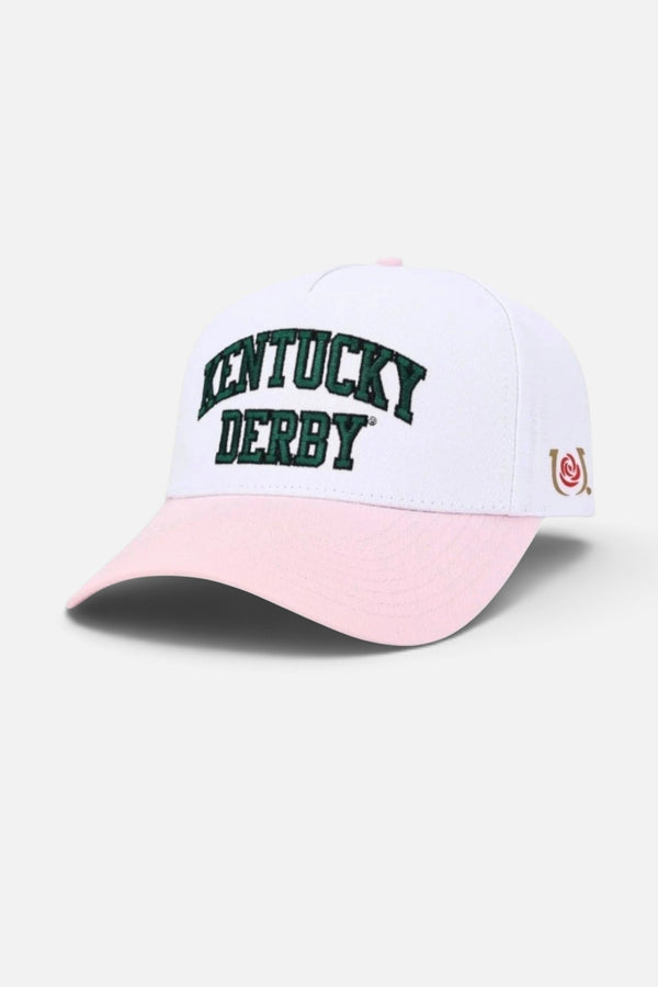 Kentucky Derby Yearbook Arch Pink Cap