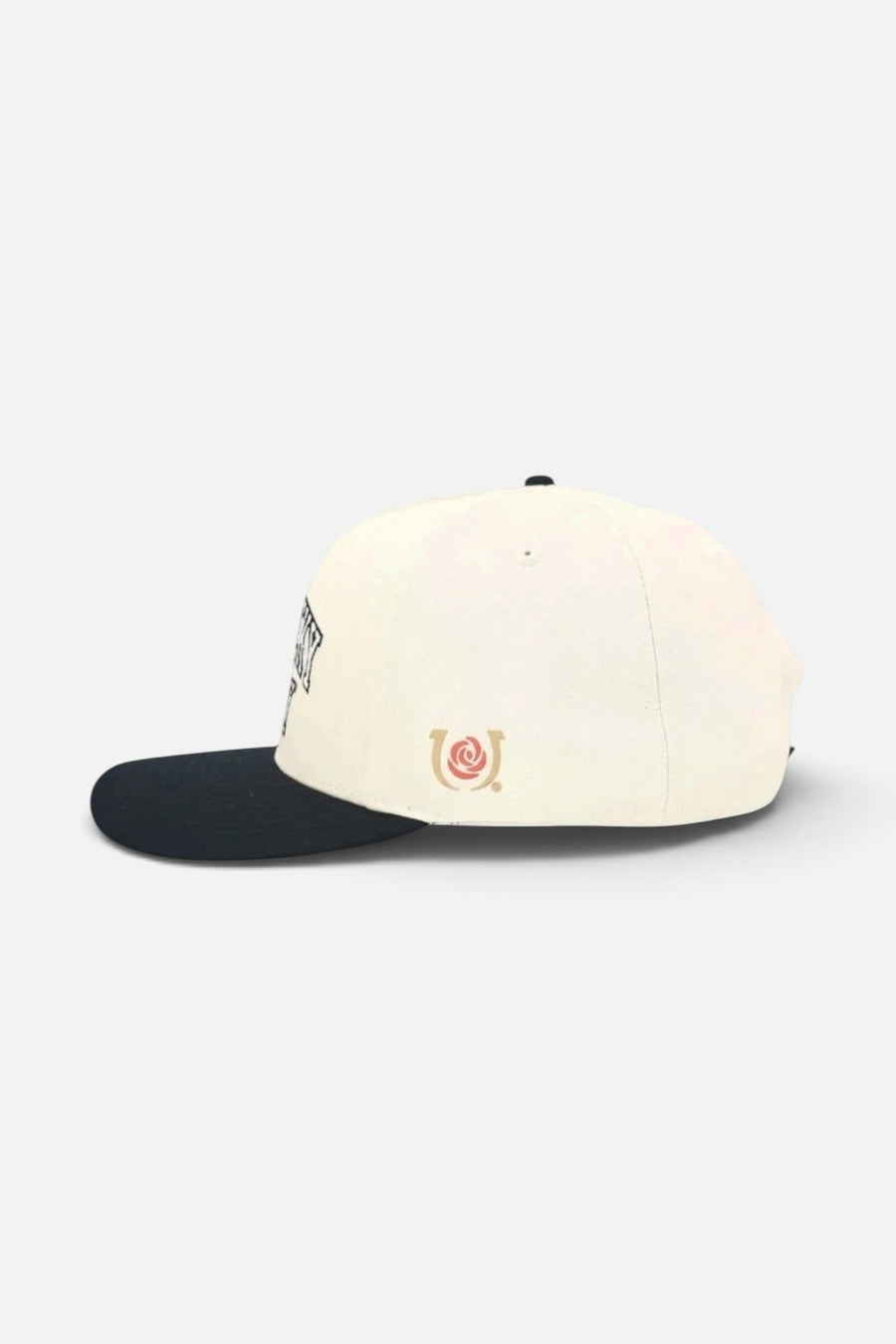 Kentucky Derby Yearbook Arch Tan Cap – side view