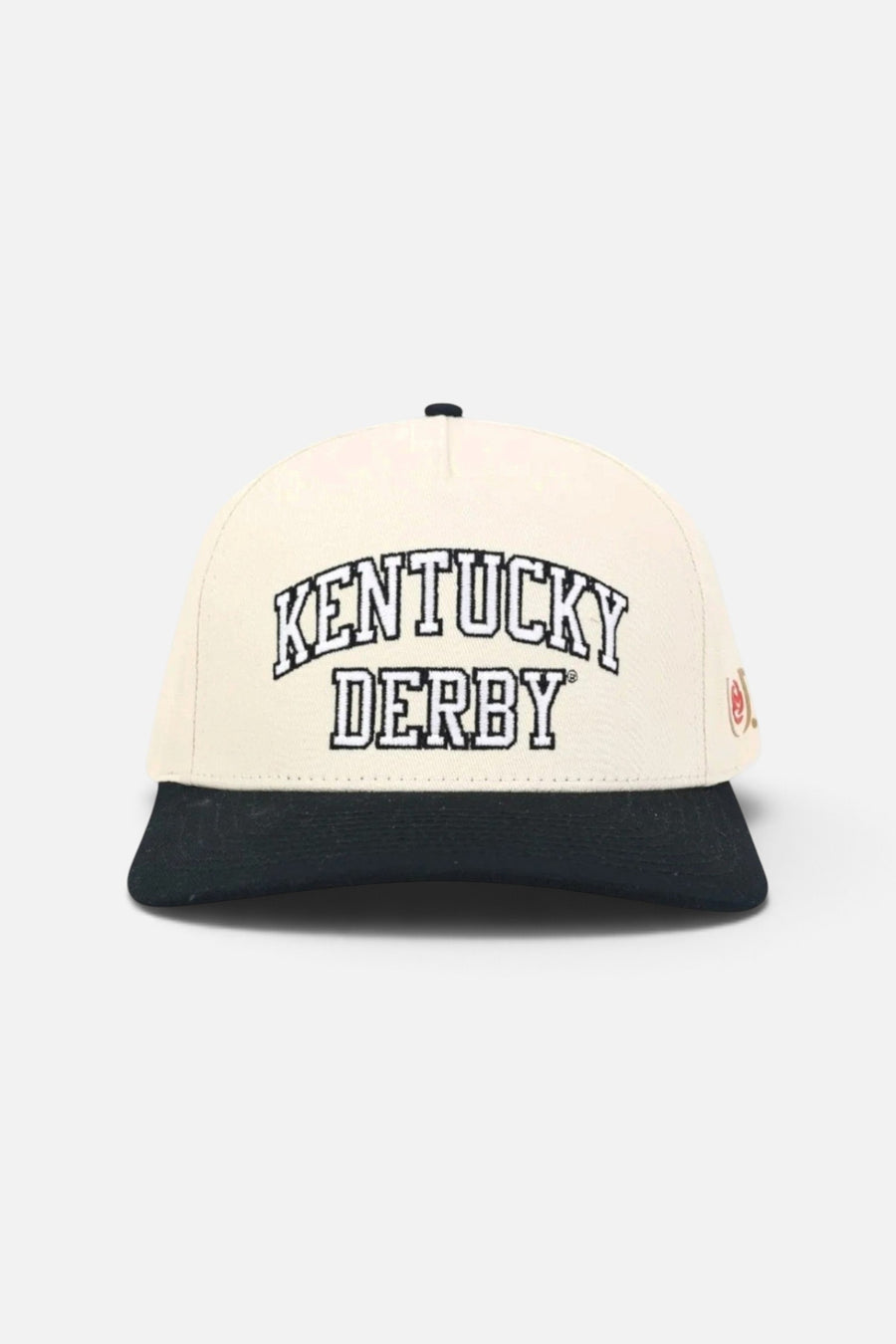 Kentucky Derby Yearbook Arch Tan Cap – side view