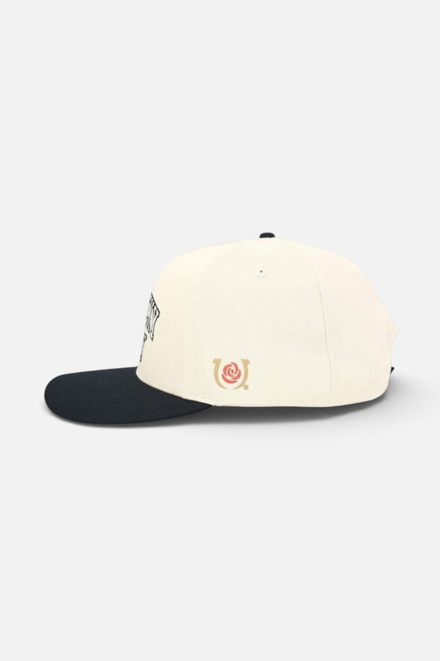 Kentucky Derby Yearbook Arch Tan Cap – side view