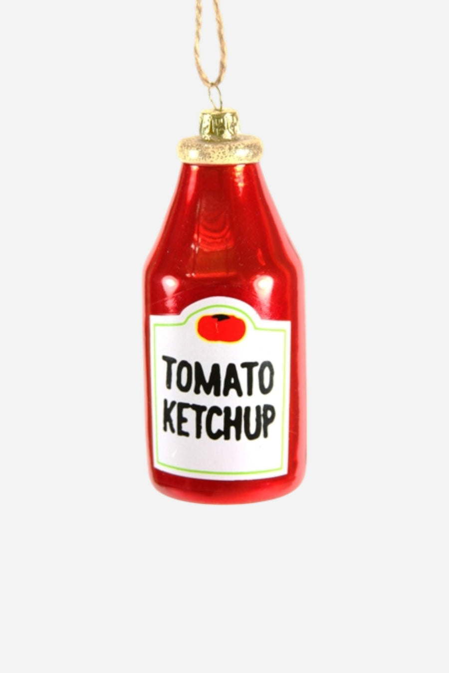 Ketchup Ornament – front view