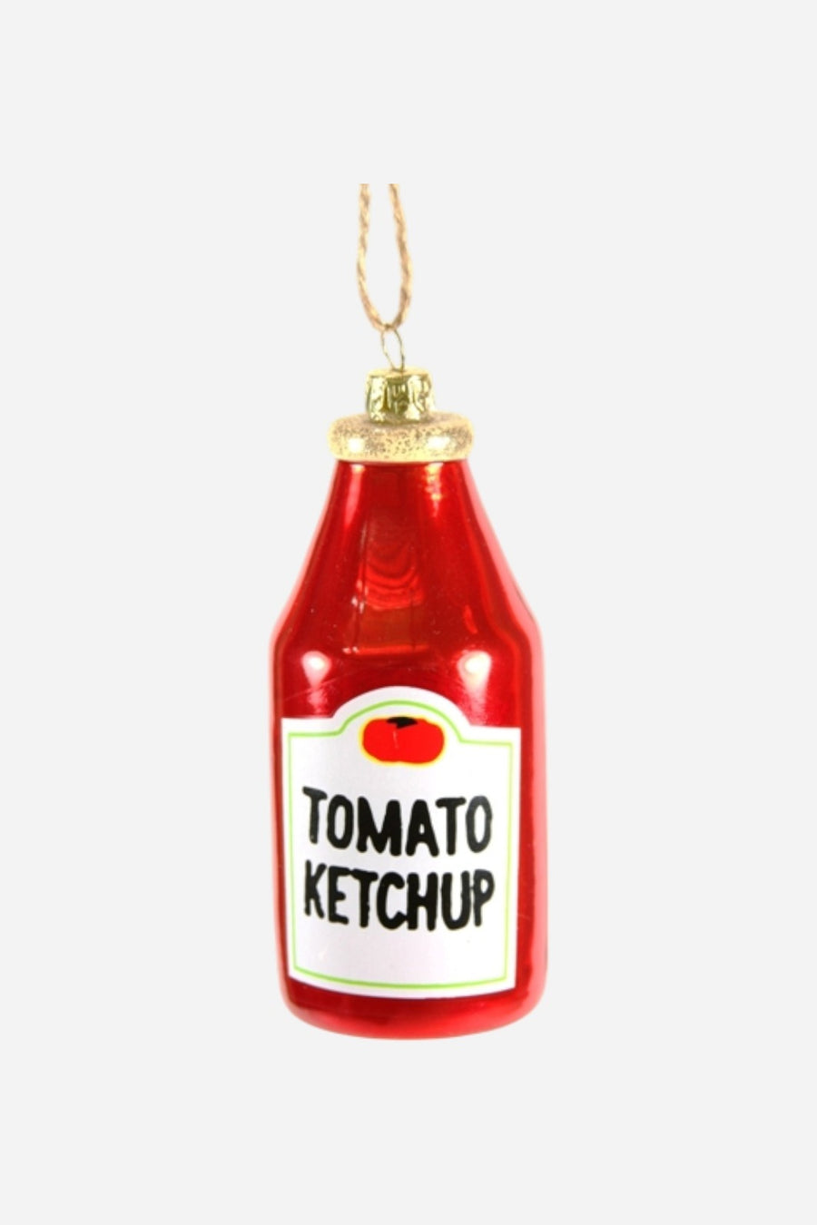 Ketchup Ornament – front view