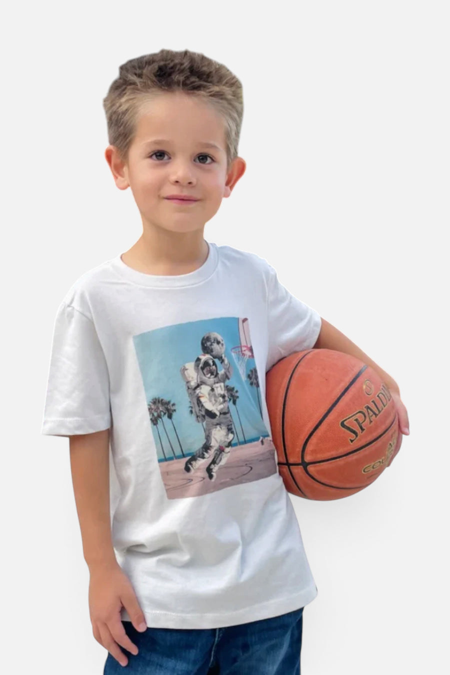 Kid Dangerous Astro Dunk Space Tee – back view