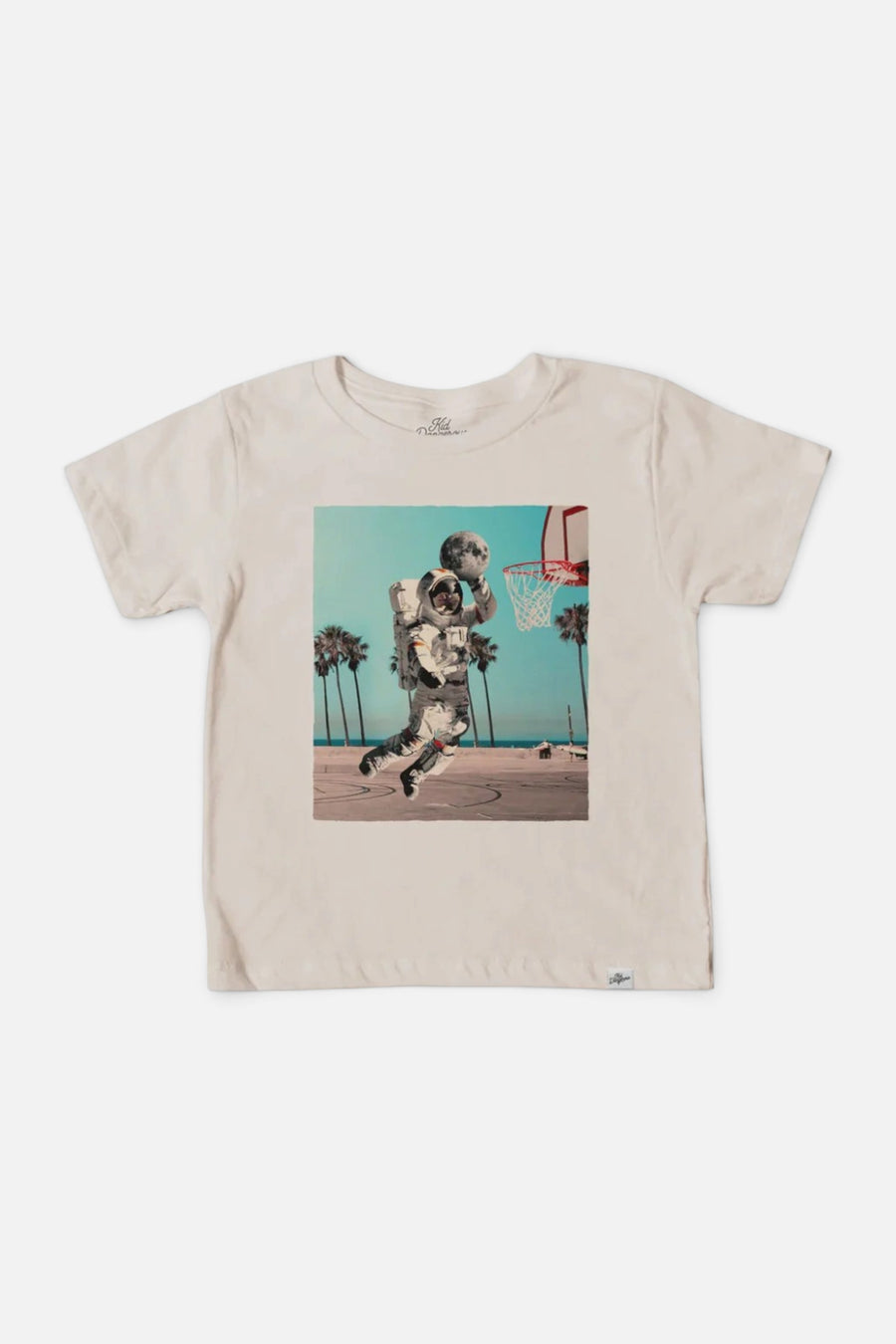 Kid Dangerous Astro Dunk Space Tee – front view