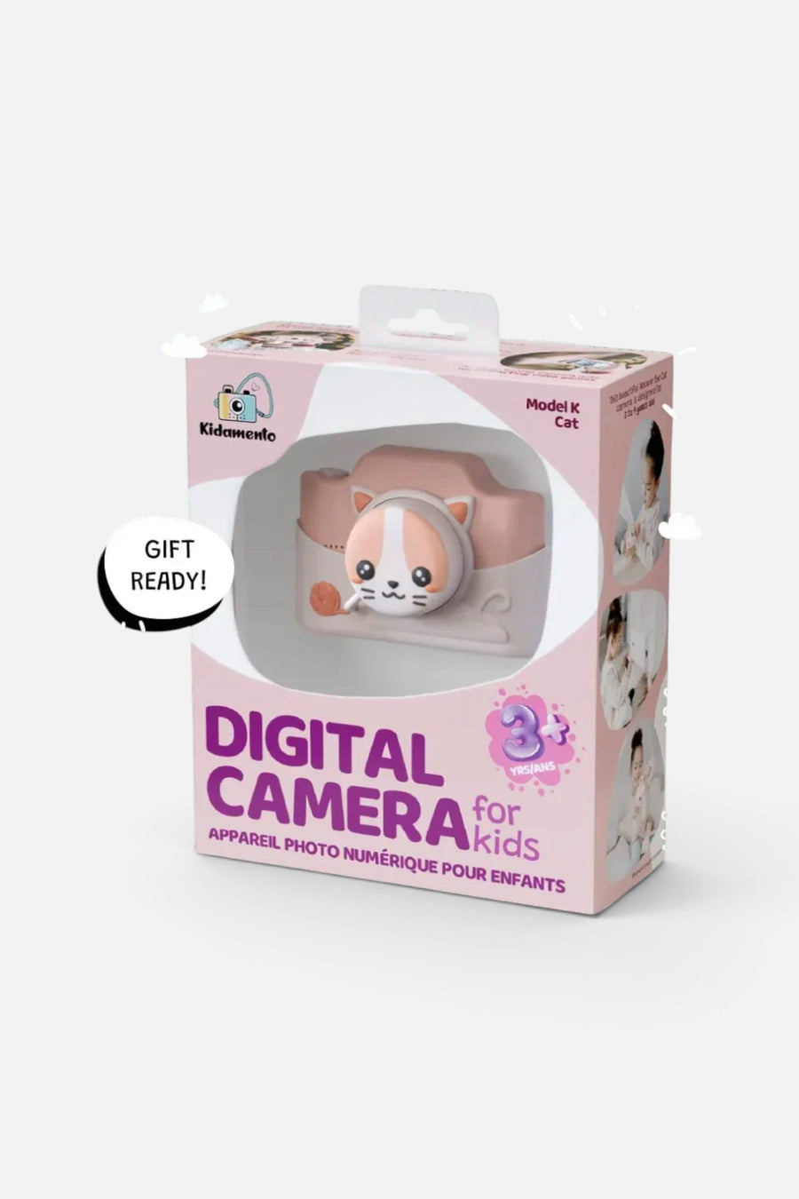 Kidamento Cat Digital Camera – flat lay
