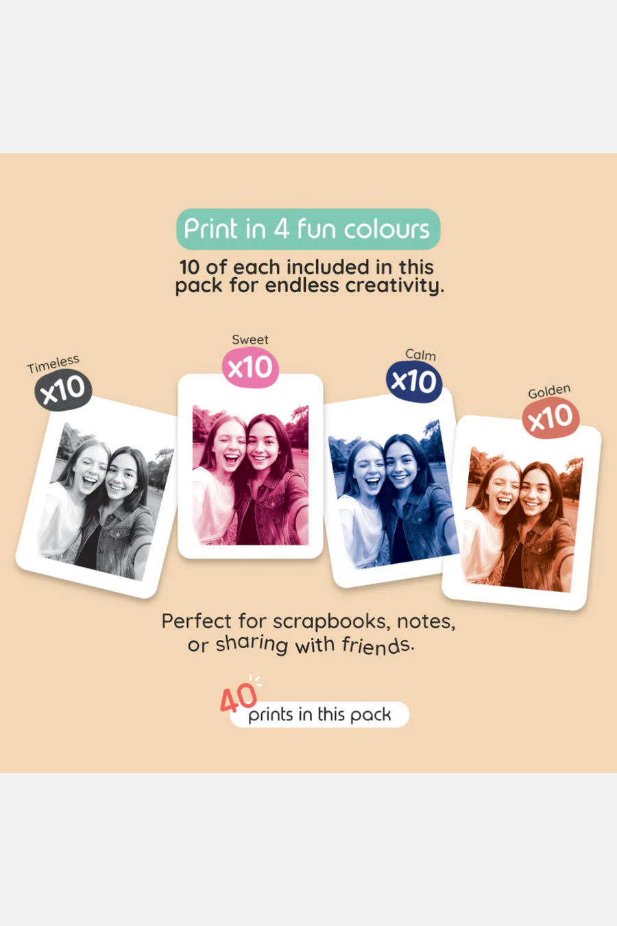 Kidamento Print Pack 40 Prints – side view