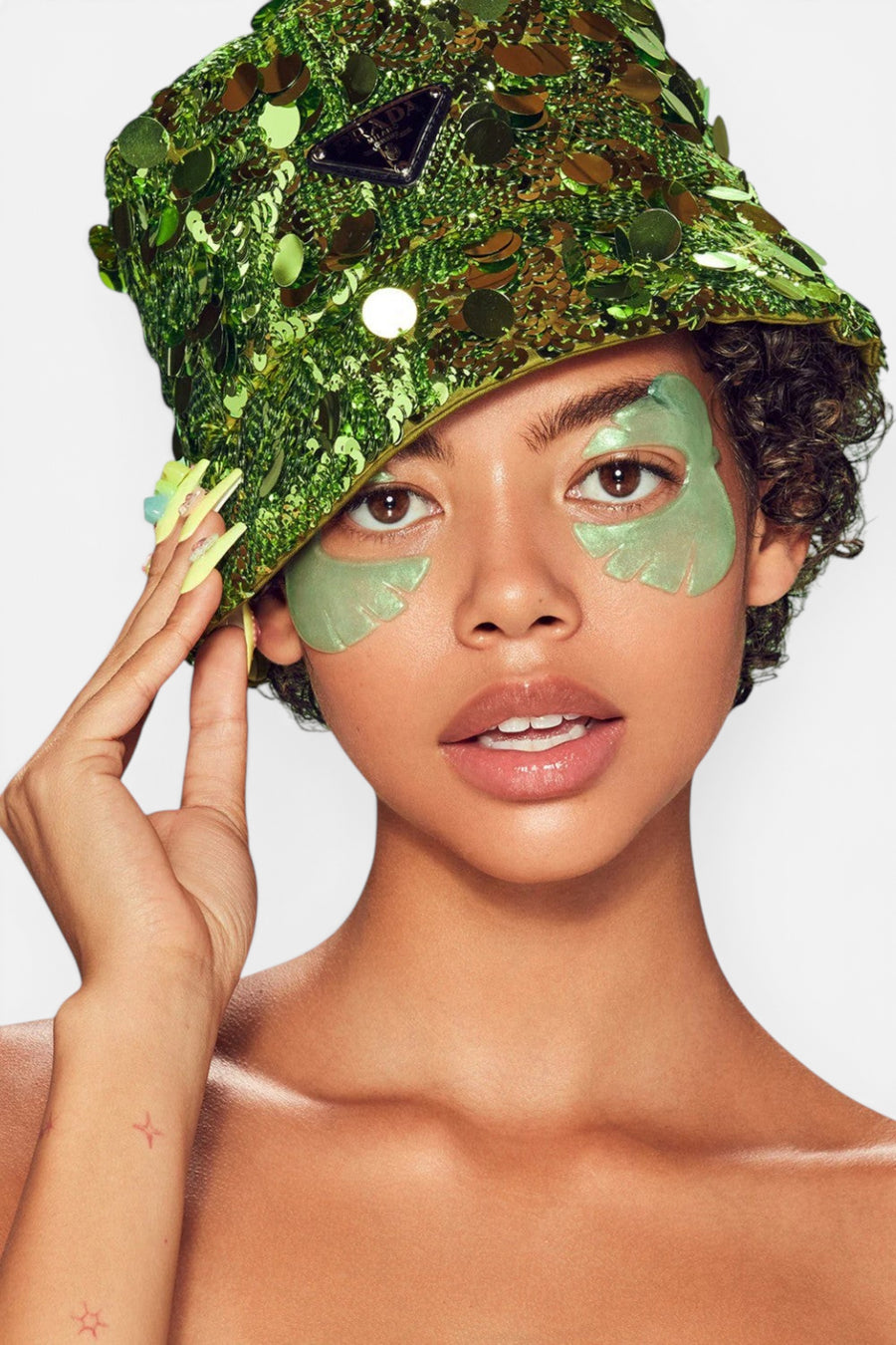 KNC Beauty Cactus Cucumber Eye Mask S/5 – back view