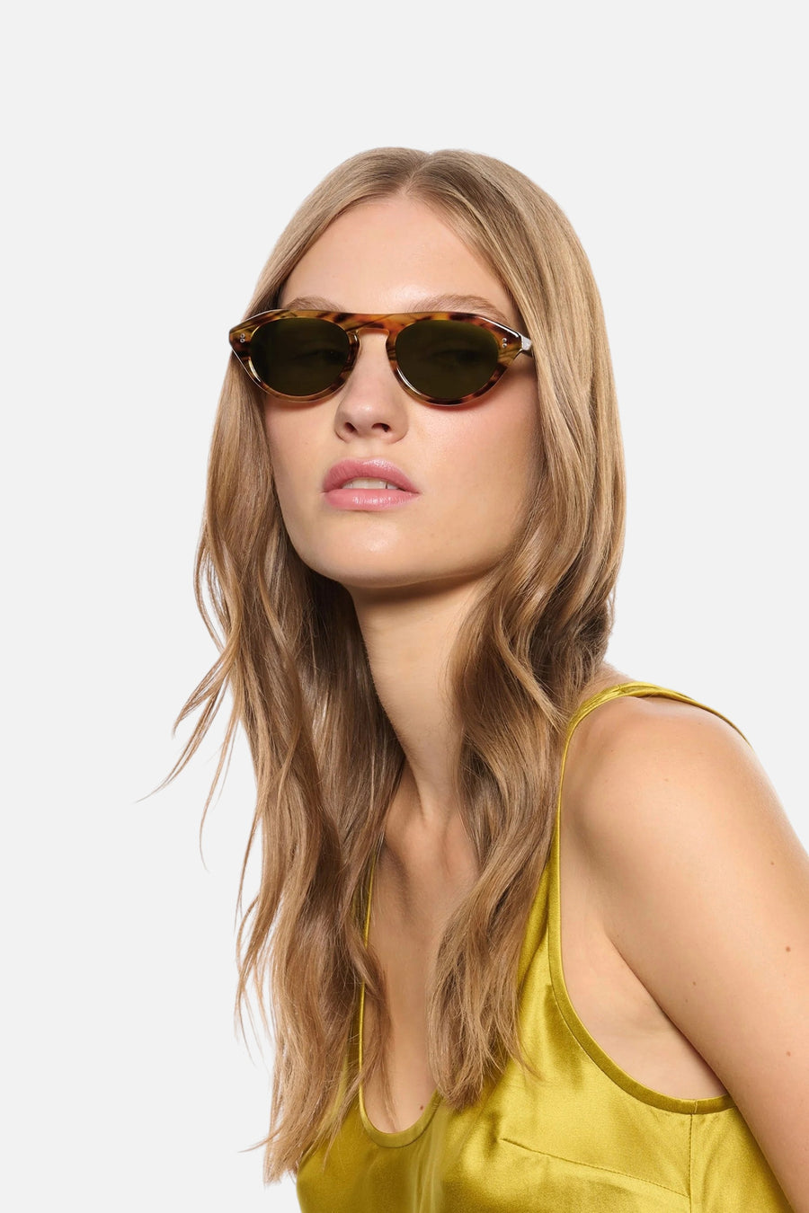 Krewe Billie Sunglasses in Calico – side view