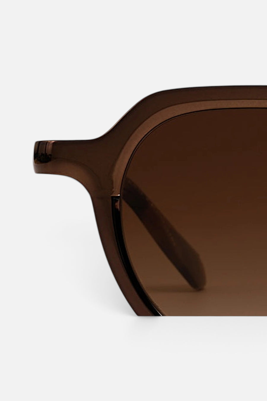 Krewe Galvan Sunglasses in Bronze Chroma + Venezia – detail