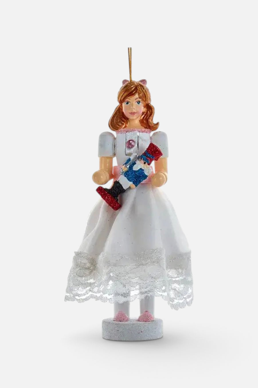 Kurt Adler Hollywood Nutcrackers Ballet Ornament, Assorted – back view
