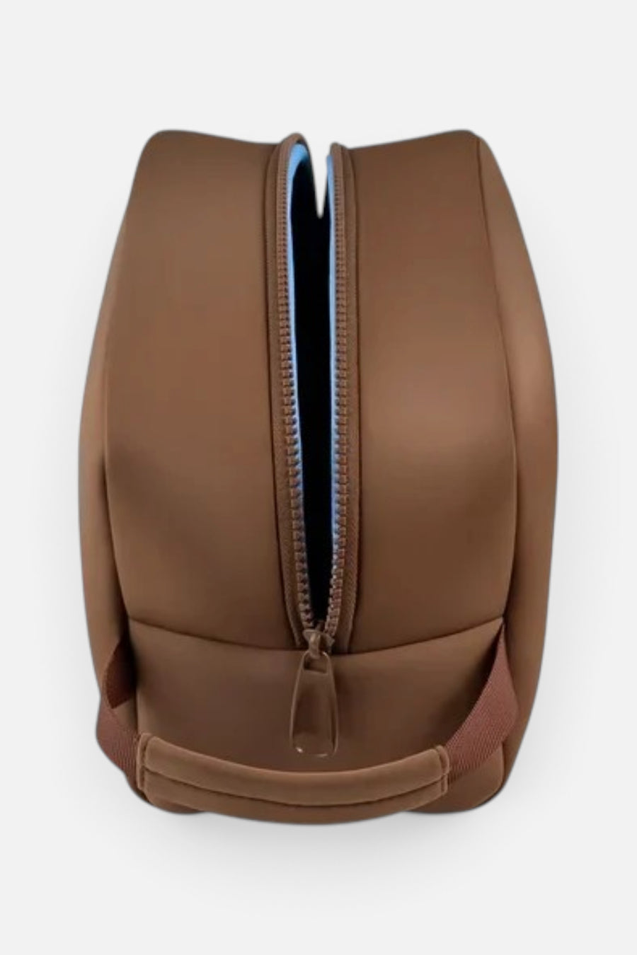 Kusshi Neoprene Dopp Kit in Chocolate Brown – alternate