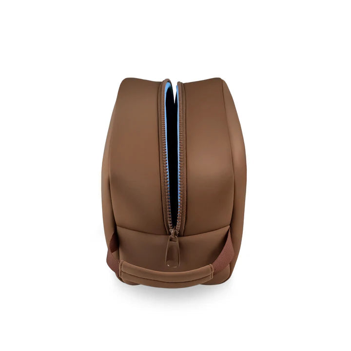 Kusshi Neoprene Dopp Kit in Chocolate Brown – alternate