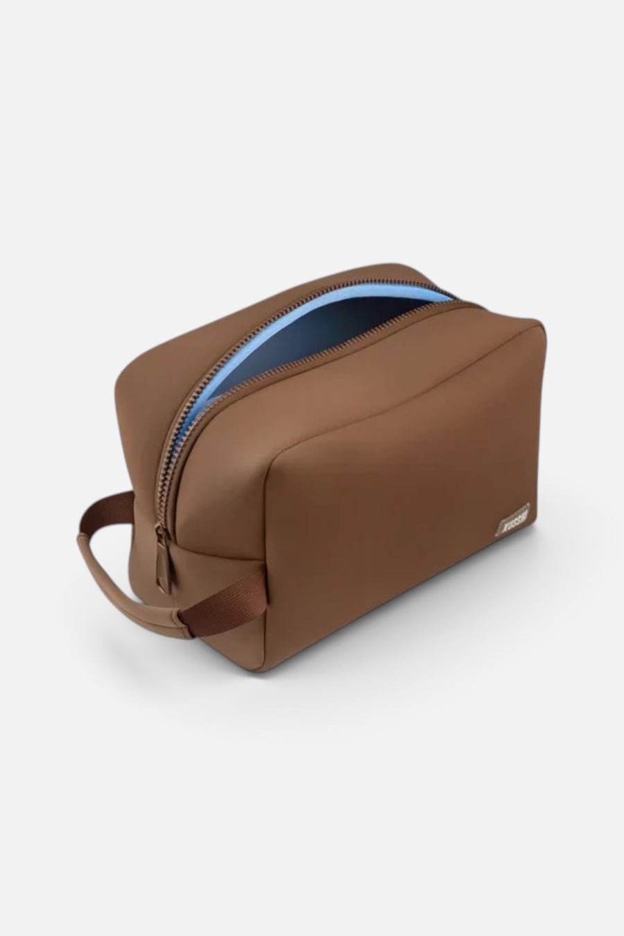 Kusshi Neoprene Dopp Kit in Chocolate Brown – alternate