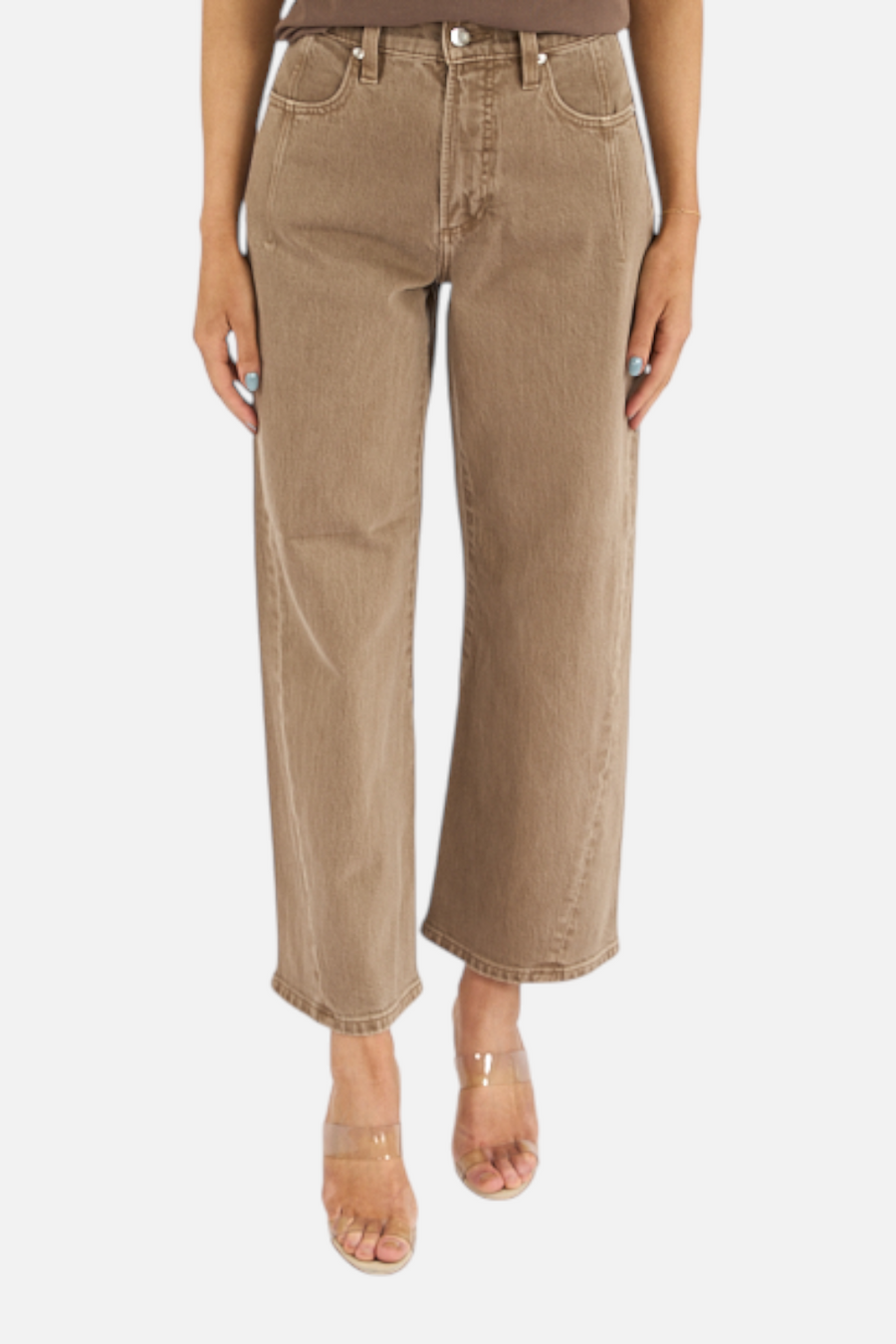 Pistola Women's Kyra Ankle Jean in Tannin