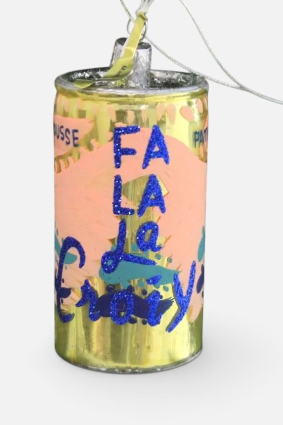 La Croix Pamplemousse Ornament – side view