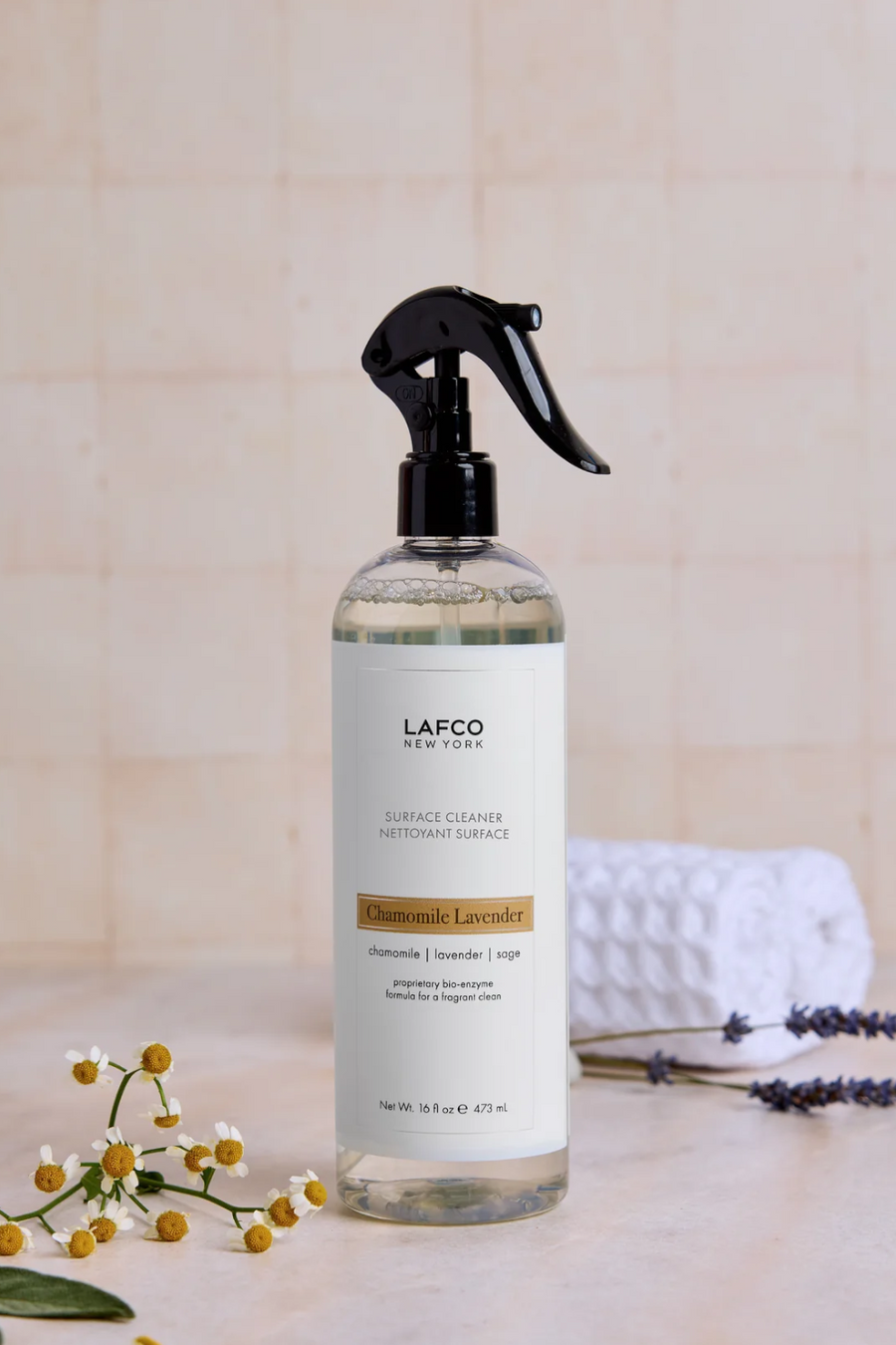 LACFO Chamomile Lavender Surface Cleaner – back view