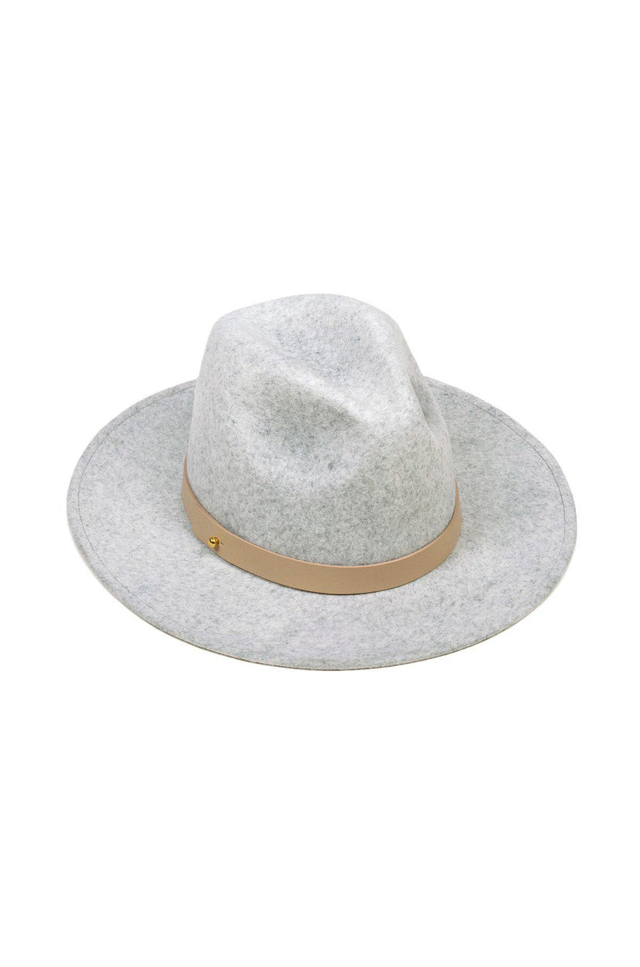 Lack Of Color The Mack Hat In Light Stone Wash – back view