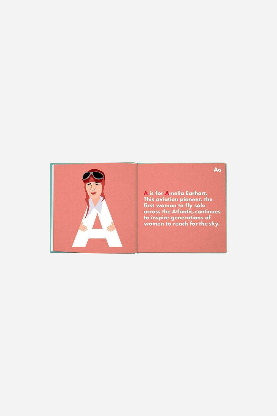 Lady Legends Alphabet Book – back view